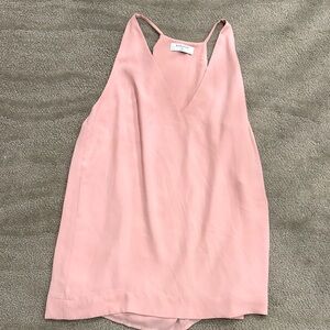 Women's Babaton Pink Sleeveless Top